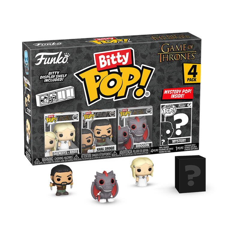 (Coming Soon) Game of Thrones (Daenerys) 4-Pack Funko Bitty Pop! Figures