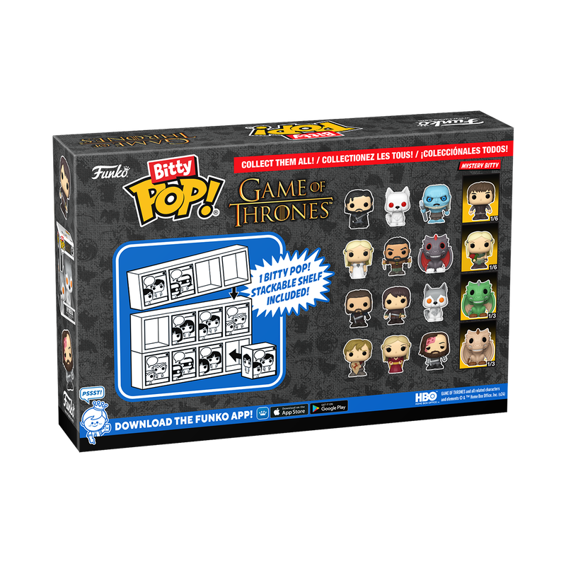 Game of Thrones (Jon Snow) 4-Pack Funko Bitty Pop! Figures Series 1