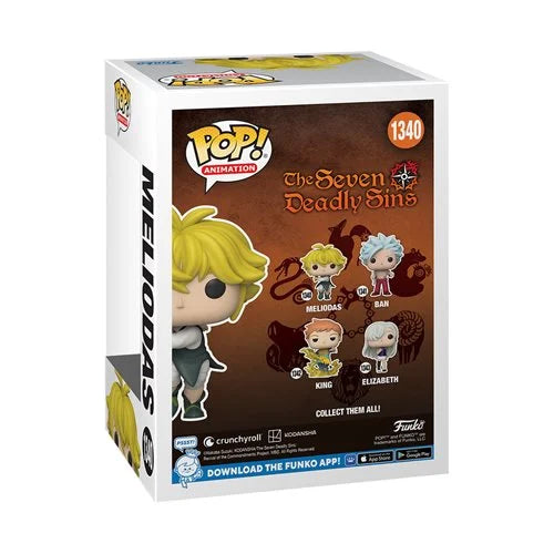 Seven Deadly Sins Meliodas (Full Counter Pose) Funko Pop! Vinyl Figure #1340