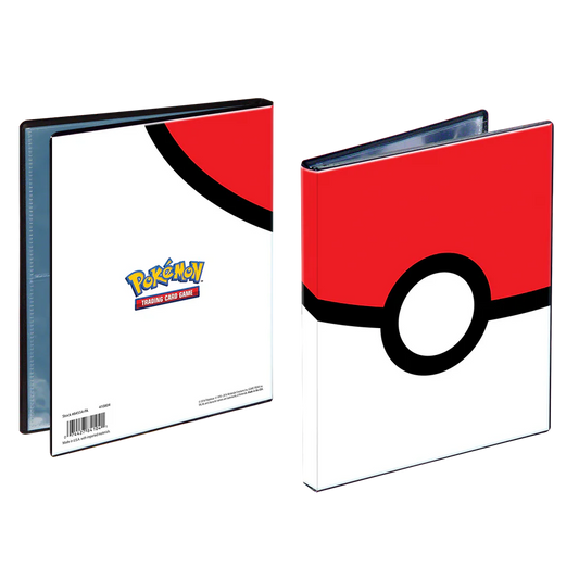 Ultra Pro Storage Albums: Pokemon Poke Ball 4-Pocket Portfolio Binder