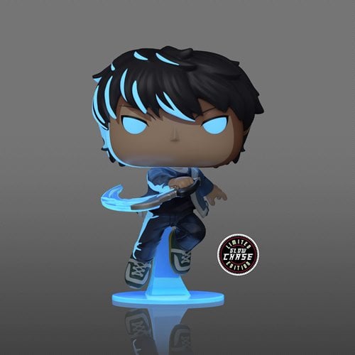 Solo Leveling Sung Jinwoo (Chase GITD Edition) Funko Pop! Vinyl Figure #1982 (BOX DAMAGED)