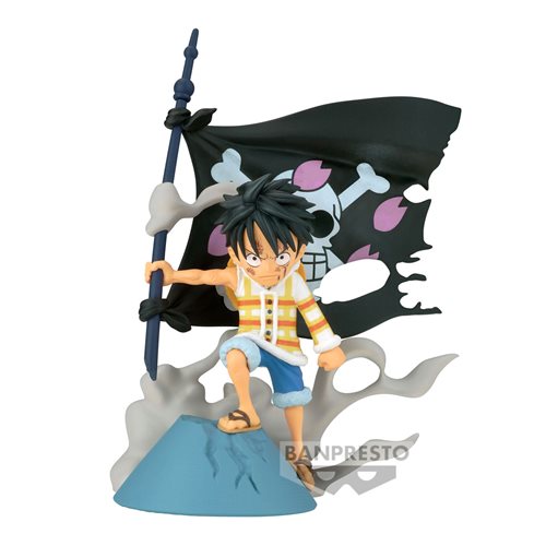(Preorder Aug. 2024) One Piece Monkey D. Luffy World Collectable Figures Log Stories Mini-Figure
