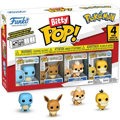 Pokemon (Squirtle) 4-Pack Funko Bitty Pop! Figures