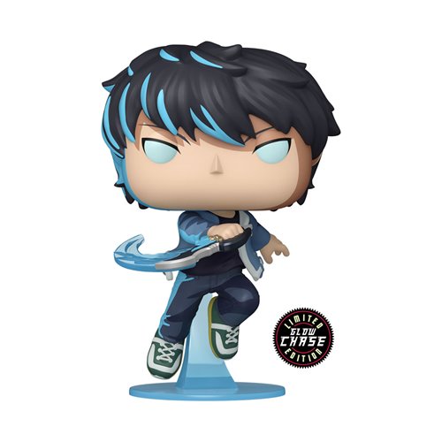 Solo Leveling Sung Jinwoo (Chase GITD Edition) Funko Pop! Vinyl Figure #1982 (BOX DAMAGED)