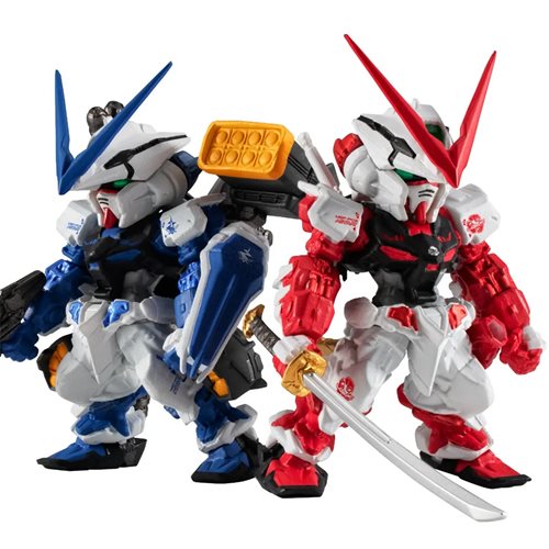 (Preorder Aug. 2024) Mobile Suit Gundam Seed Astray FW Converge Core Gundam Astray Red and Blue Mini-Figure Set of 2