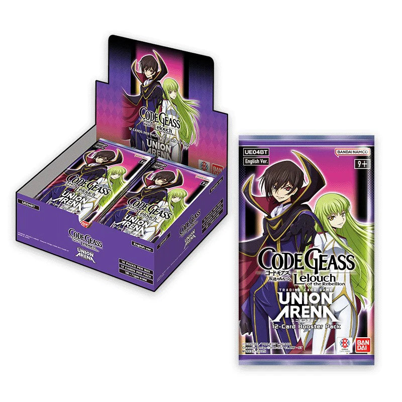 Union Arena TCG - Code Geass: Lelouch of the Rebellion Booster Box (UE04BT)