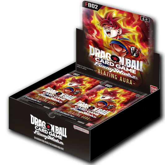 Dragon Ball Super Card Game - Fusion World: Blazing Aura Booster Box (FB-02)