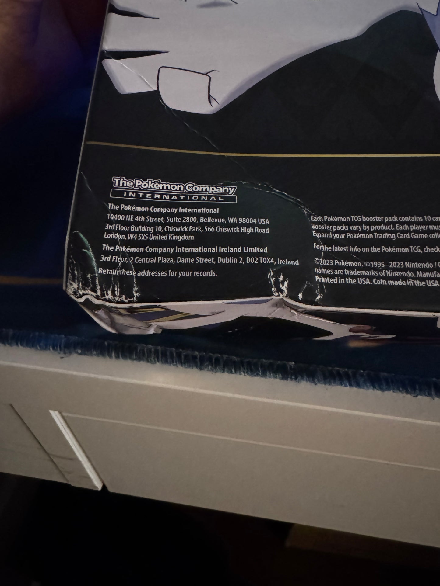 Pokemon TCG: Crown Zenith Special Collection [Unown V & Lugia V] Damaged Box!