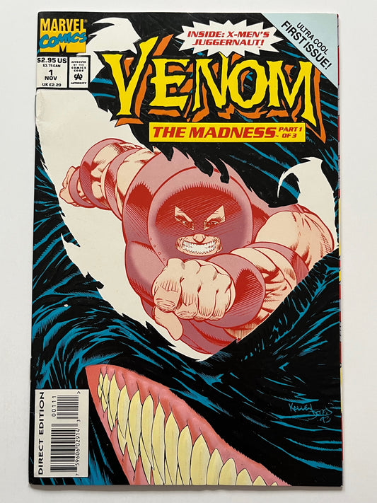 1993 Marvel Comics - Venom #1 The Madness (Part 1 of 3)