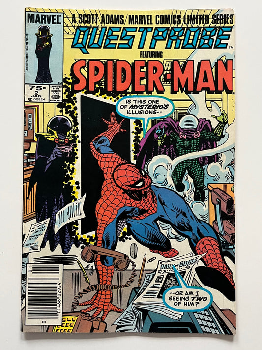 1984 Marvel Comics - Questprobe featuring Spider-Man #2