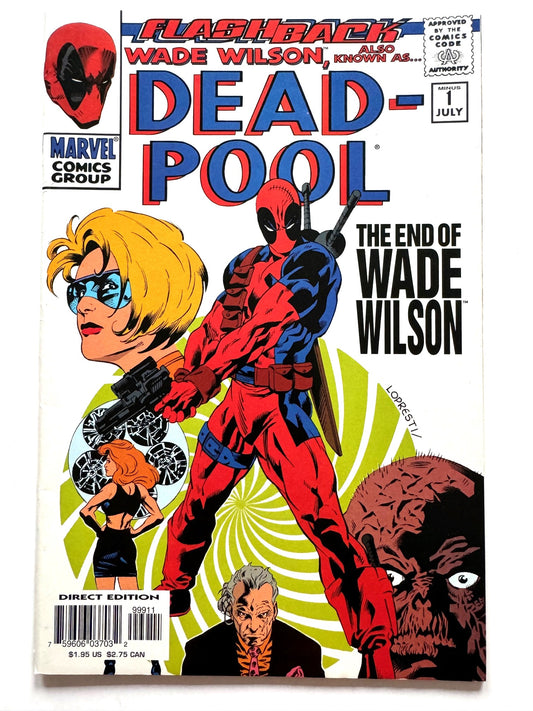 Marvel Comics Group: Flashback - Wade Wilson, Also Known as Deadpool #1