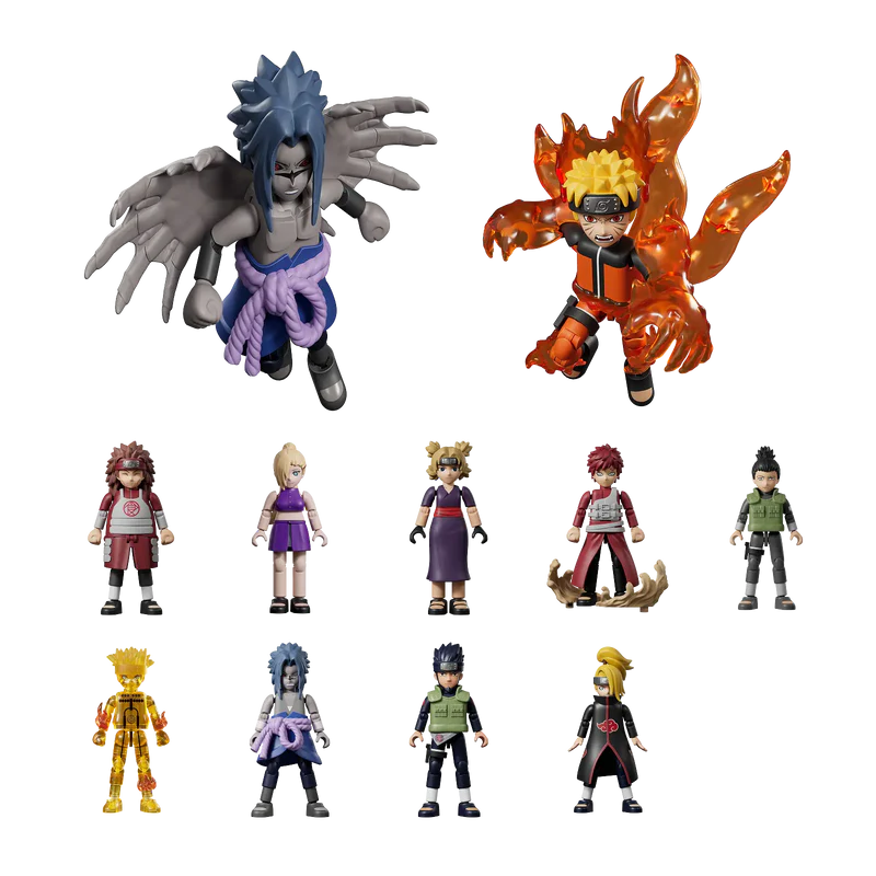 Naruto Shippuden Blokees: GV03 Heart of a Ninja 4-inch Gravity Model Kit