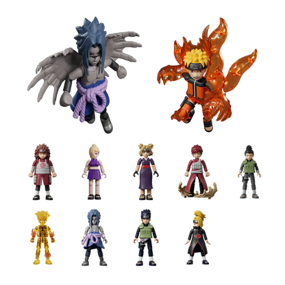 Naruto Shippuden Blokees: GV03 Heart of a Ninja 4-inch Gravity Model Kit