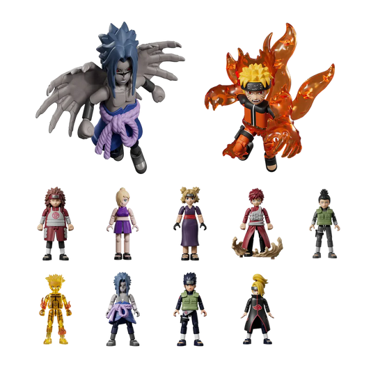 Naruto Shippuden Blokees: GV03 Heart of a Ninja 4-inch Gravity Model Kit