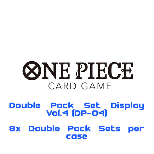 (Preorder 6/28) One Piece Card Game - Double Pack Set Display Vol.4  (DP-04)