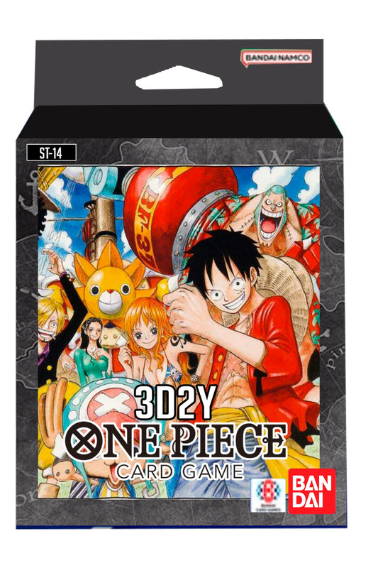 (Preorder 8/16) One Piece Card Game - 3D2Y Starter Deck (ST-14)