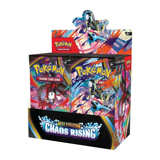 (Preorder 5/22) Pokemon TCG: Mega Evolution - Chaos Rising Enhanced Booster Box