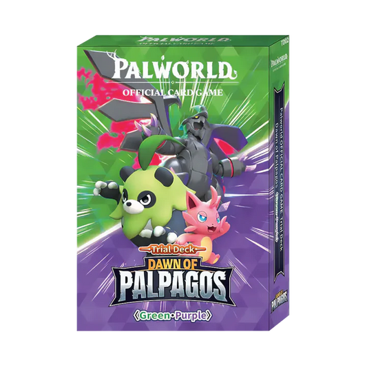 (Preorder 7/30) Palworld OCG: Dawn of Palpagos Trial Deck - Green & Purple