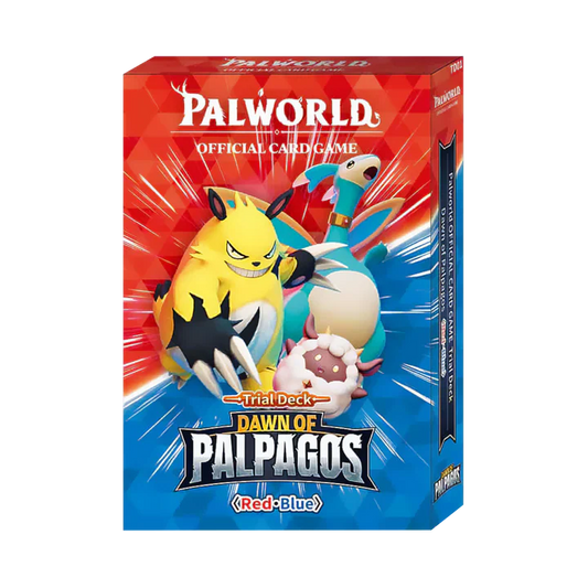 (Preorder 7/30) Palworld OCG: Dawn of Palpagos Trial Deck - Red & Blue