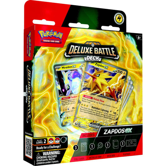 Pokemon TCG: Zapdos ex Deluxe Battle Deck