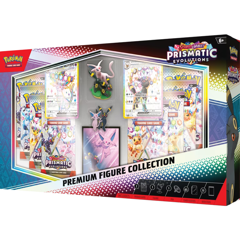 (Coming Soon) Pokemon TCG: Scarlet & Violet - Prismatic Evolutions Premium Figure Collection