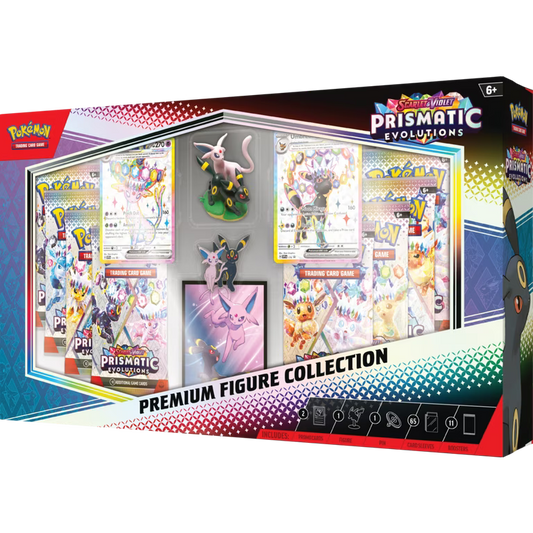 (Coming Soon) Pokemon TCG: Scarlet & Violet - Prismatic Evolutions Premium Figure Collection