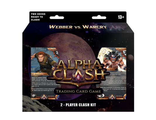 (Preorder 6/17) Alpha Clash TCG - Unrivaled 2 Player Clash Kit