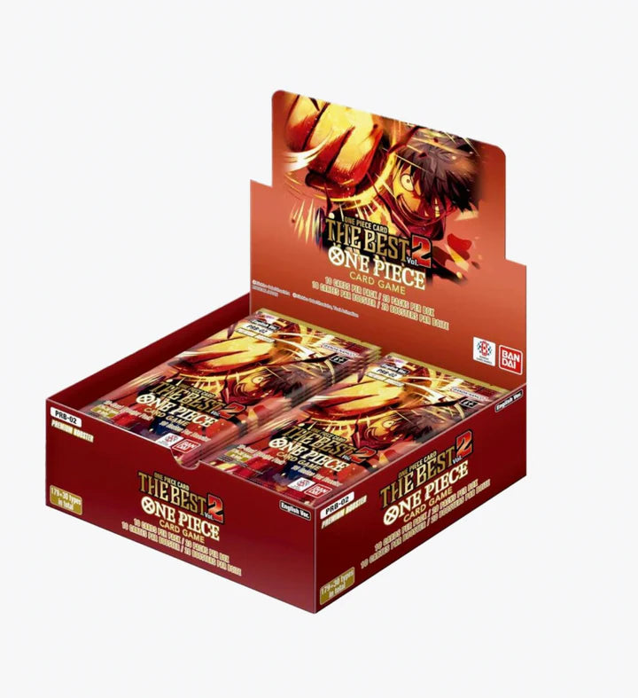 (Preorder 10/3) One Piece Card Game: The Best Vol.2 - Premium Booster Box