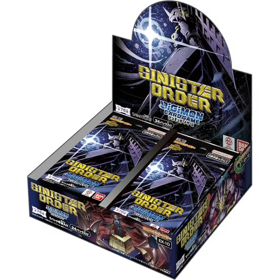 (Preorder 9/19) Digimon Card Game: Sinister Order Booster Box (EX-10)