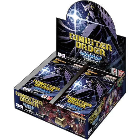 (Preorder 9/19) Digimon Card Game: Sinister Order Booster Box (EX-10)