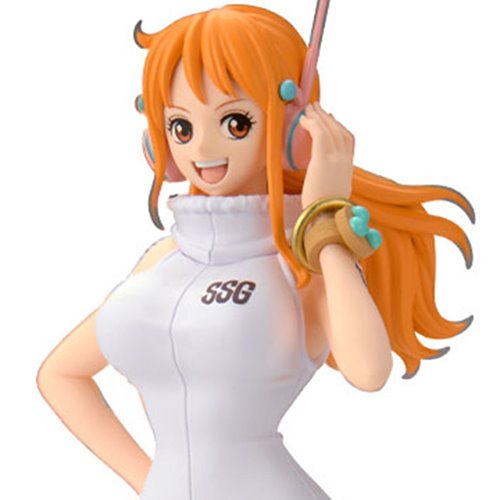 One Piece Nami Egghead Style Glitter & Glamours Statue