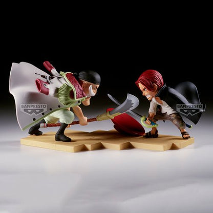 One Piece Edward Newgate vs. Shanks WCF Log Stories Mini Figure