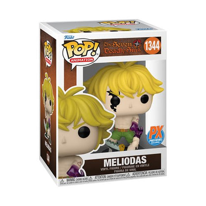 Seven Deadly Sins Meliodas Demon Mode Funko Pop! Vinyl Figure #1344 - PX Exclusive