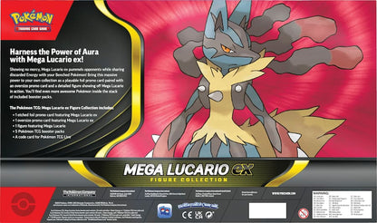 (Coming 11/14) Pokemon TCG: Mega Lucario ex Figure Collection