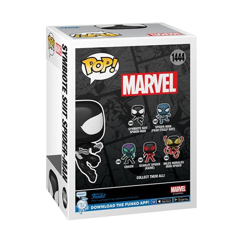 Spider-Man Symbiote Suit Spider-Man Funko Pop! Vinyl Figure #1444