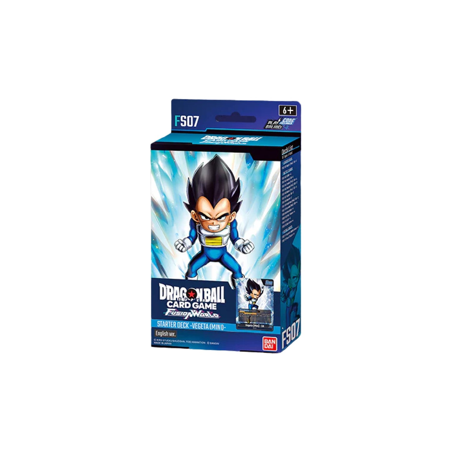 Dragon Ball Super Card Game - Fusion World: Vegeta Mini Starter Deck (FS-07)