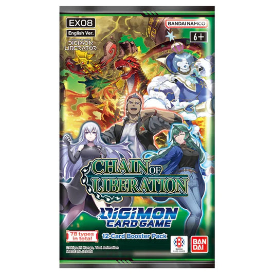 Digimon Card Game - Chain of Liberation Booster Pack (EX-08)