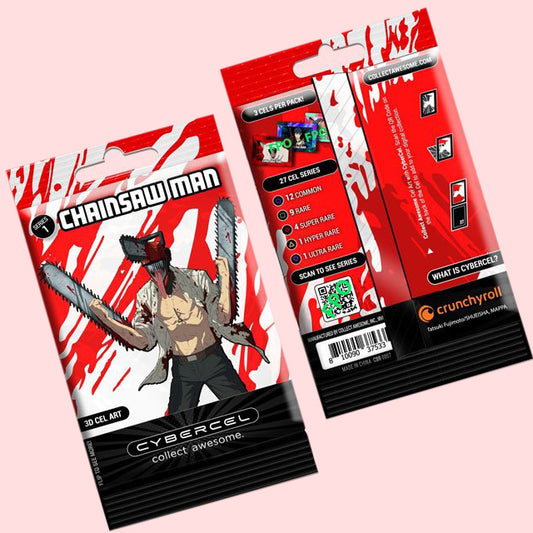 Chainsaw Man Series 1 Cybercel 3D Cel Art Collectible Pack