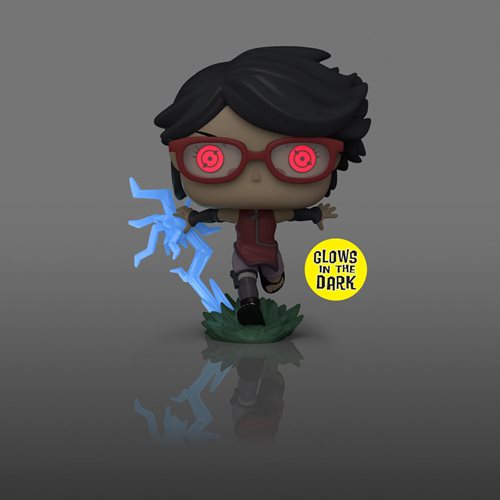 Boruto Sarada with Sharingan Glow-in-the-Dark Funko Pop! Vinyl Figure - EE Exclusive