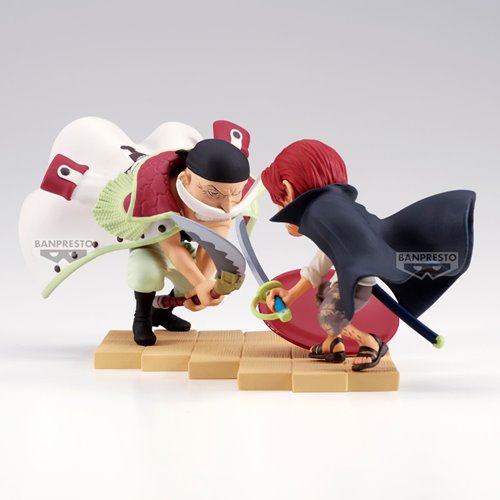 One Piece Edward Newgate vs. Shanks WCF Log Stories Mini Figure
