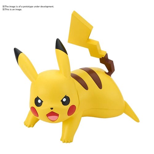 Pokemon Pikachu Battle Pose Quick Model Kit