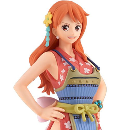 One Piece Nami Special Version Vol. 7 The Grandline Children Wanokuni DXF Statue