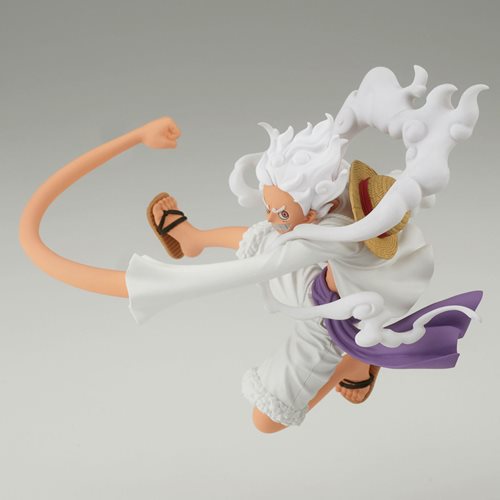 One Piece Monkey D. Luffy Gear 5 Battle Record Collection Statue ...