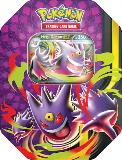 (Coming 6/12) Pokemon TCG: Mega Moonlit Tin (Styles Vary)