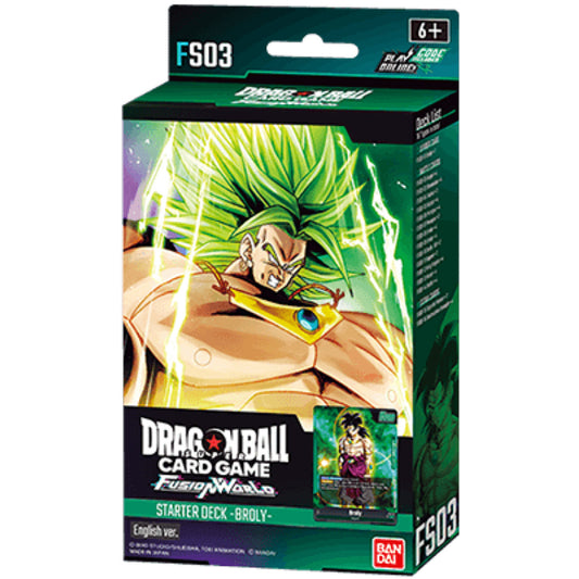 Dragon Ball Super Card Game - Fusion World: Broly Starter Deck (FS03)