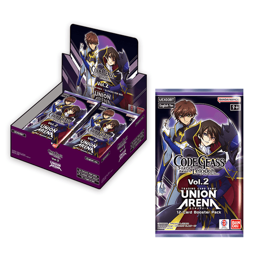 (Preorder 8/29) Union Arena TCG: Code Geass - Lelouch of the Rebellion Vol. 2 Booster Box (UEX03BT)