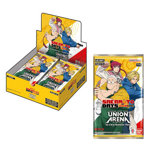 (Preorder 5/29) Union Arena TCG: SAKAMOTO DAYS Booster Box (UE19BT)