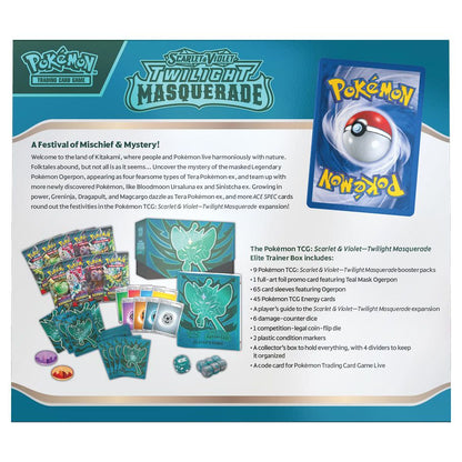 Pokemon TCG - Scarlet & Violet: Twilight Masquerade Elite Trainer Box