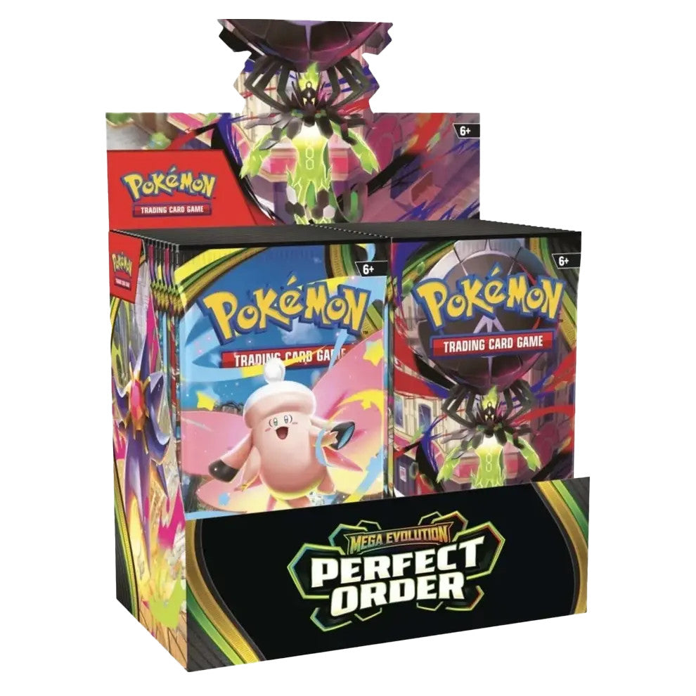 (Preorder 3/27) Pokemon TCG: Mega Evolution - Perfect Order Booster Box (ME03)