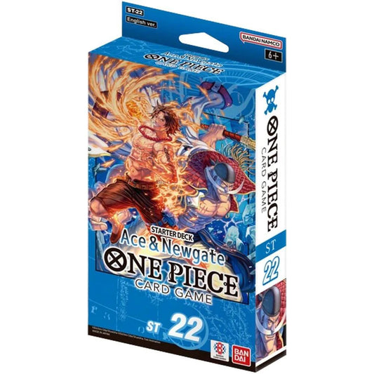 (Preorder 9/5) One Piece Card Game: Ace & Newgate Starter Deck (ST-22)